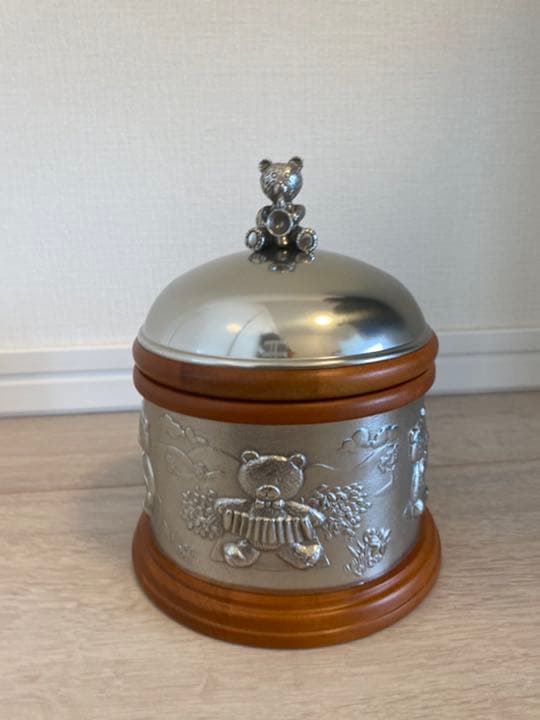  SELANGOR テディベア オルゴール 小物入れ