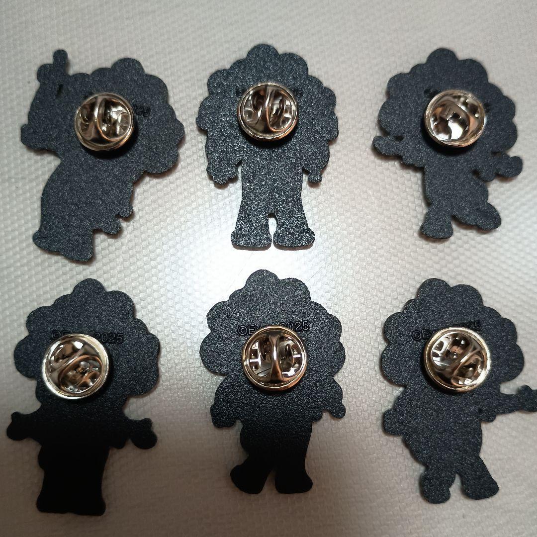 大阪万博ミャクミャクピンズ6個セットExpo 2025ピンバッジバッチ限定