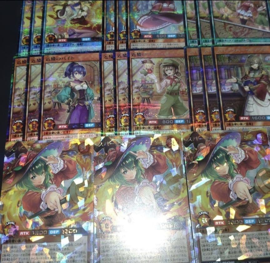 スパークハーツ　ハイレア　デッキパーツ シークレット　オーバーラッシュ　３コン