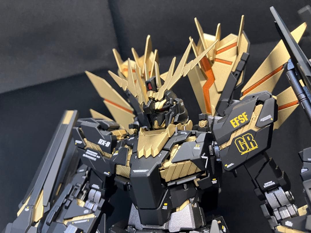 MGEX ユニコーンガンダム 2号機バンシィ 塗装完成品 - メルカリ