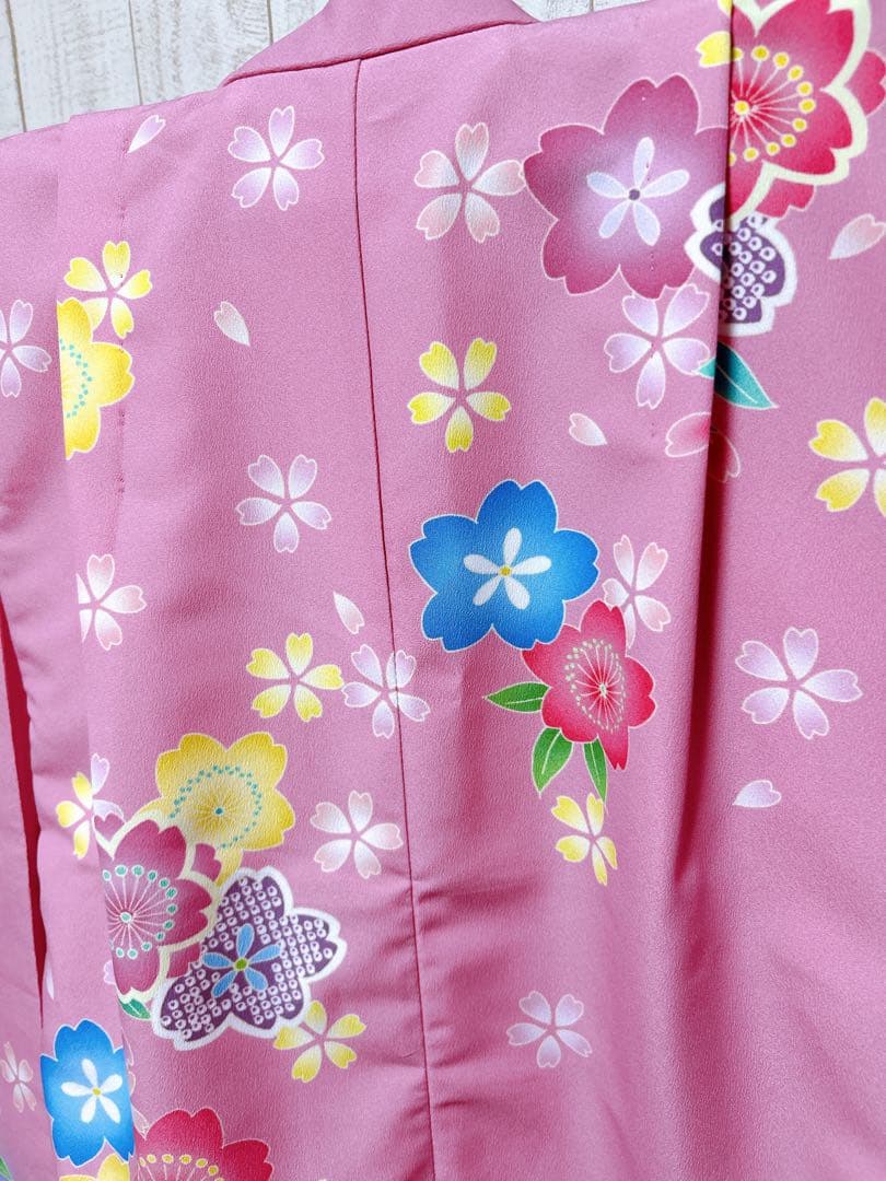 人気カラー♡七五三　7歳　女の子　フルセット　一式　ピンク系