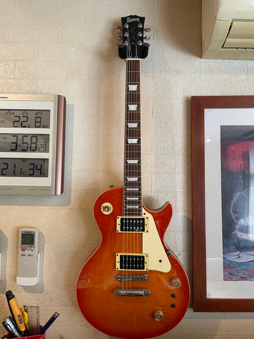 激レア美品】Burny RLG-55S SUSTAINER レスポールタイプ - メルカリ