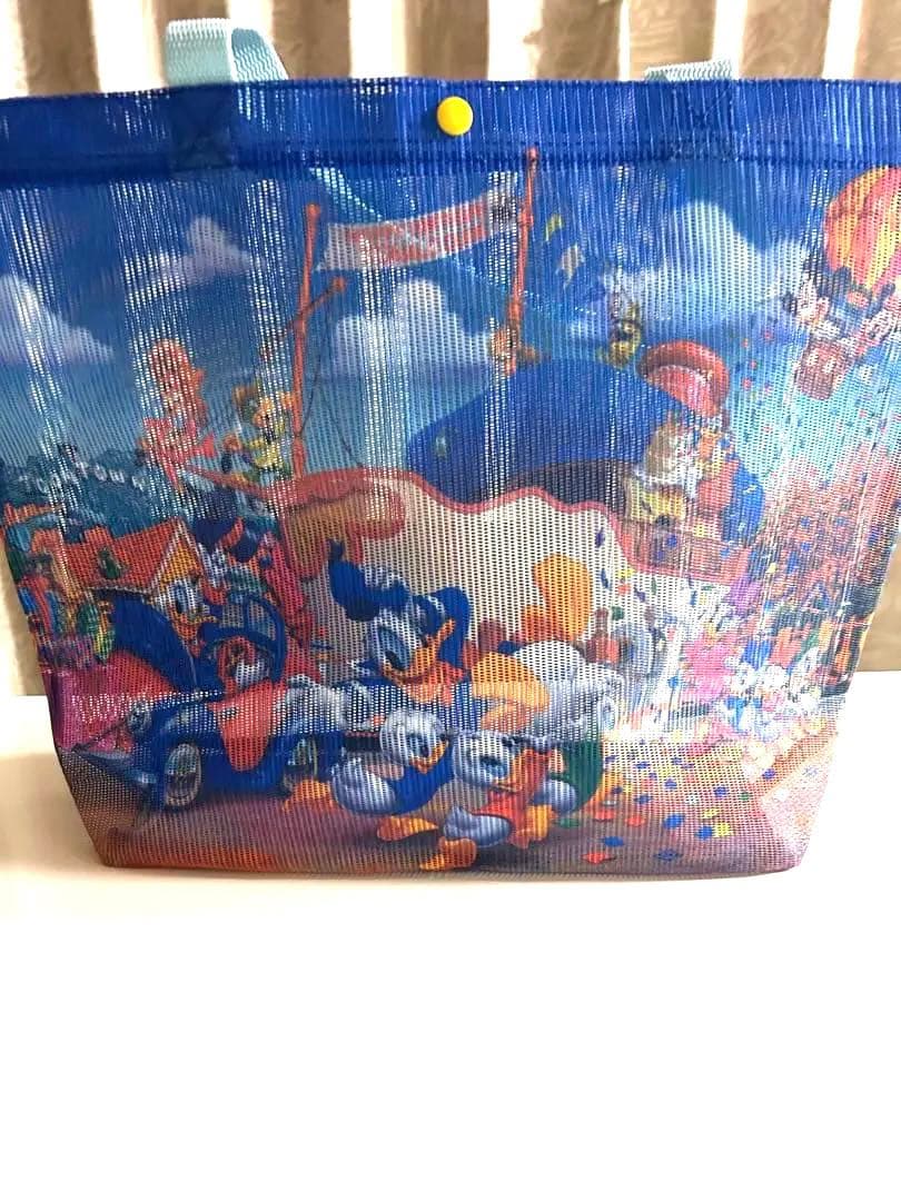 トゥーンタウン ドナルドダック メッシュ トートバッグ