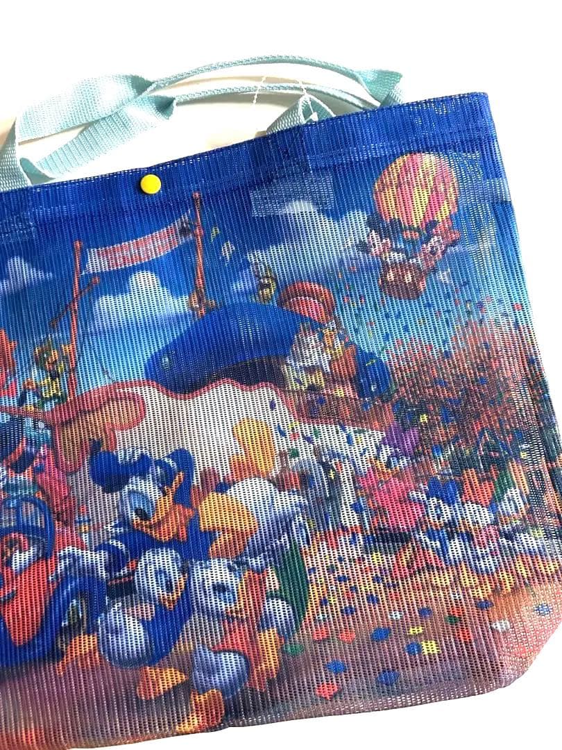 トゥーンタウン ドナルドダック メッシュ トートバッグ