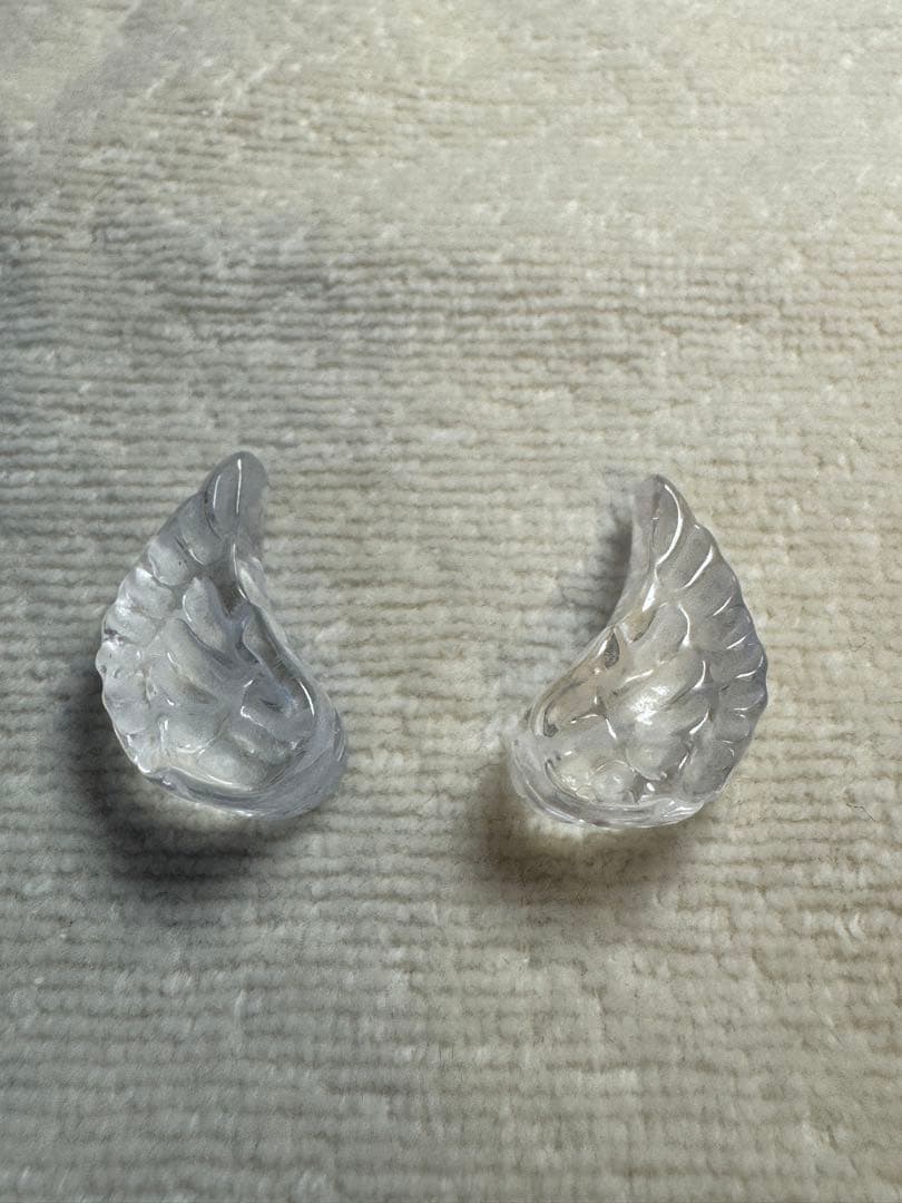 両面模様　天然ラリマー　天然水晶　デザインブレスレット