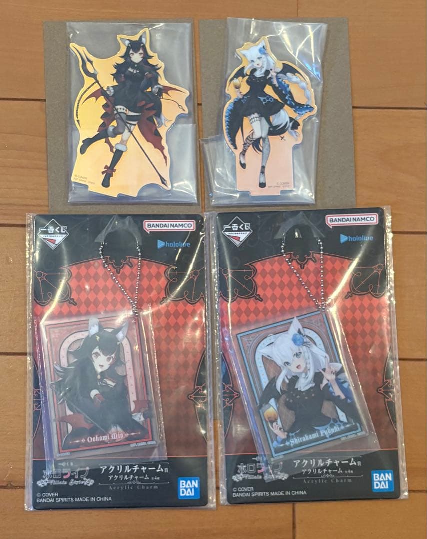 ホロライブ　一番くじ　白上フブキ　フィギュア