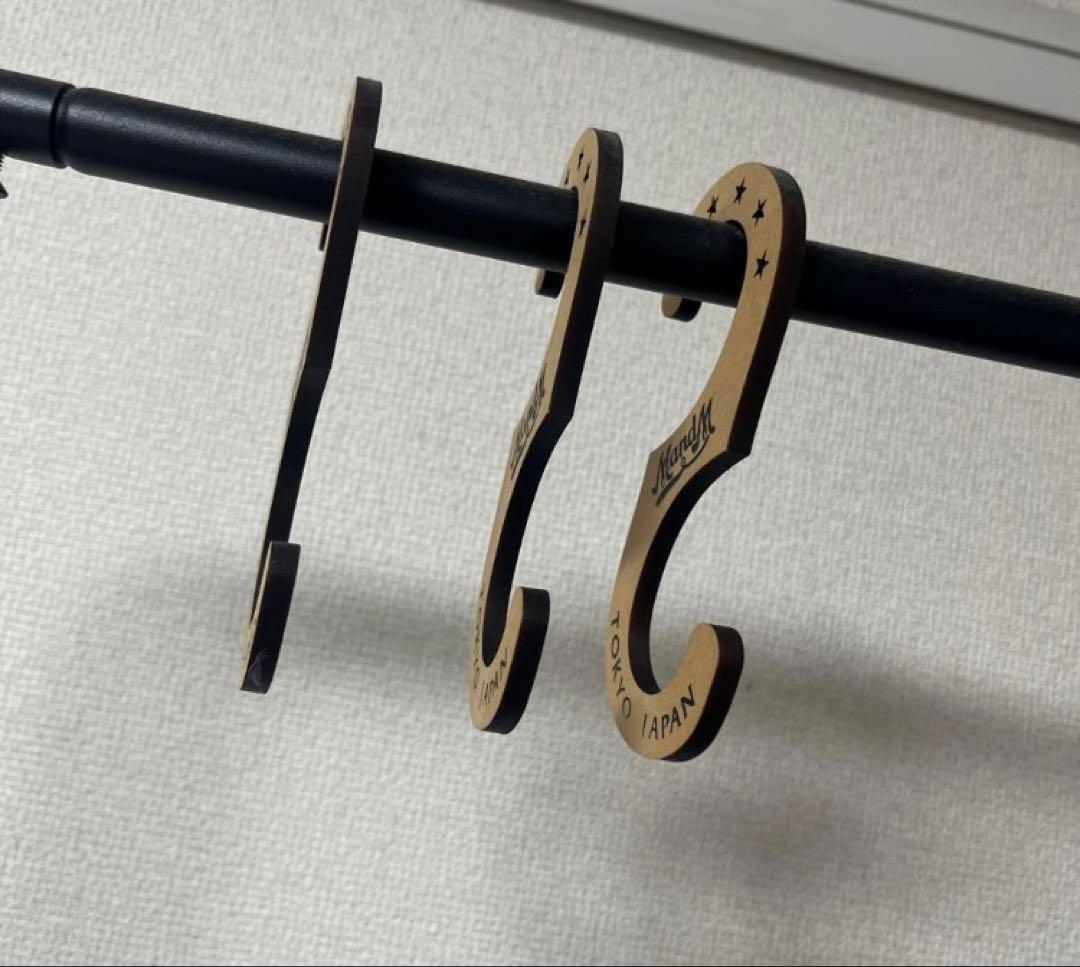 M&M Furniture ゴミ箱(中) & ハンガーフック セット売り