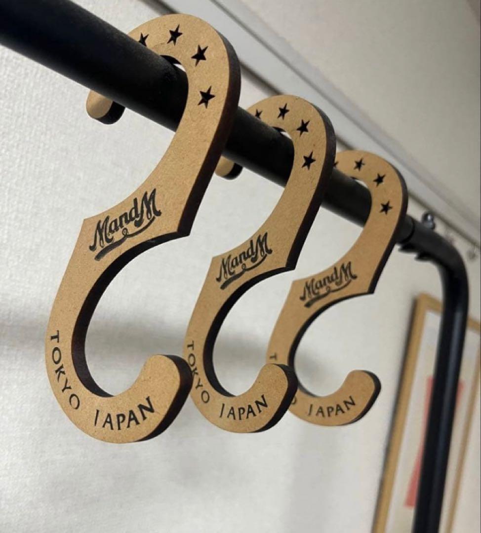 M&M Furniture ゴミ箱(中) & ハンガーフック セット売り