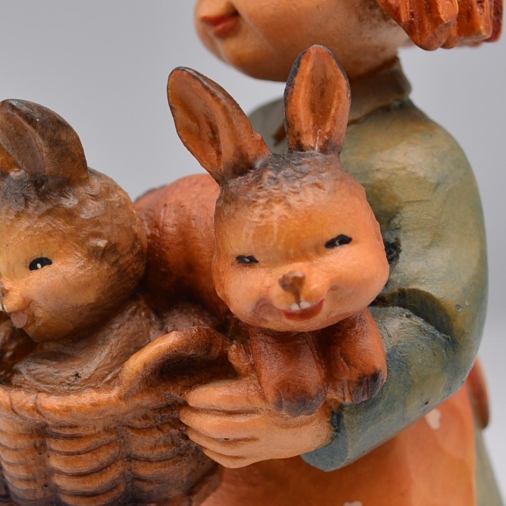 ウサギを持つ少女　アンリ　ANRI　サラケイ　限定品　15ｃｍ　ヴィンテージ