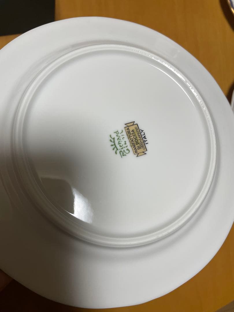 リチャードジノリ ケーキプレート 6枚セット