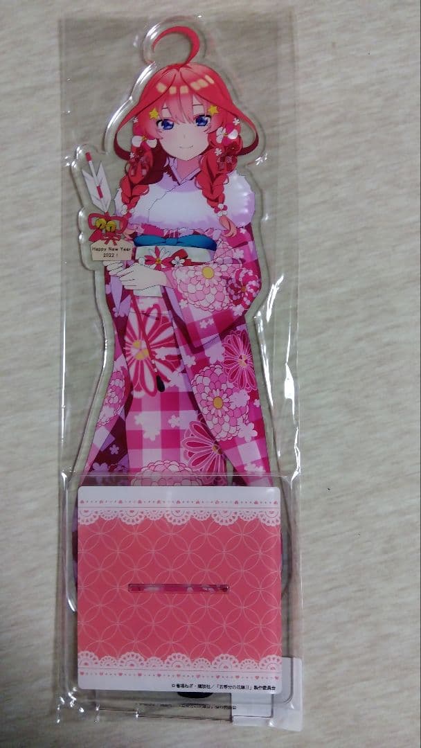 五等分の花嫁 スマイルベースカフェ 晴れ着 まとめ売り 特大アクリルスタンド