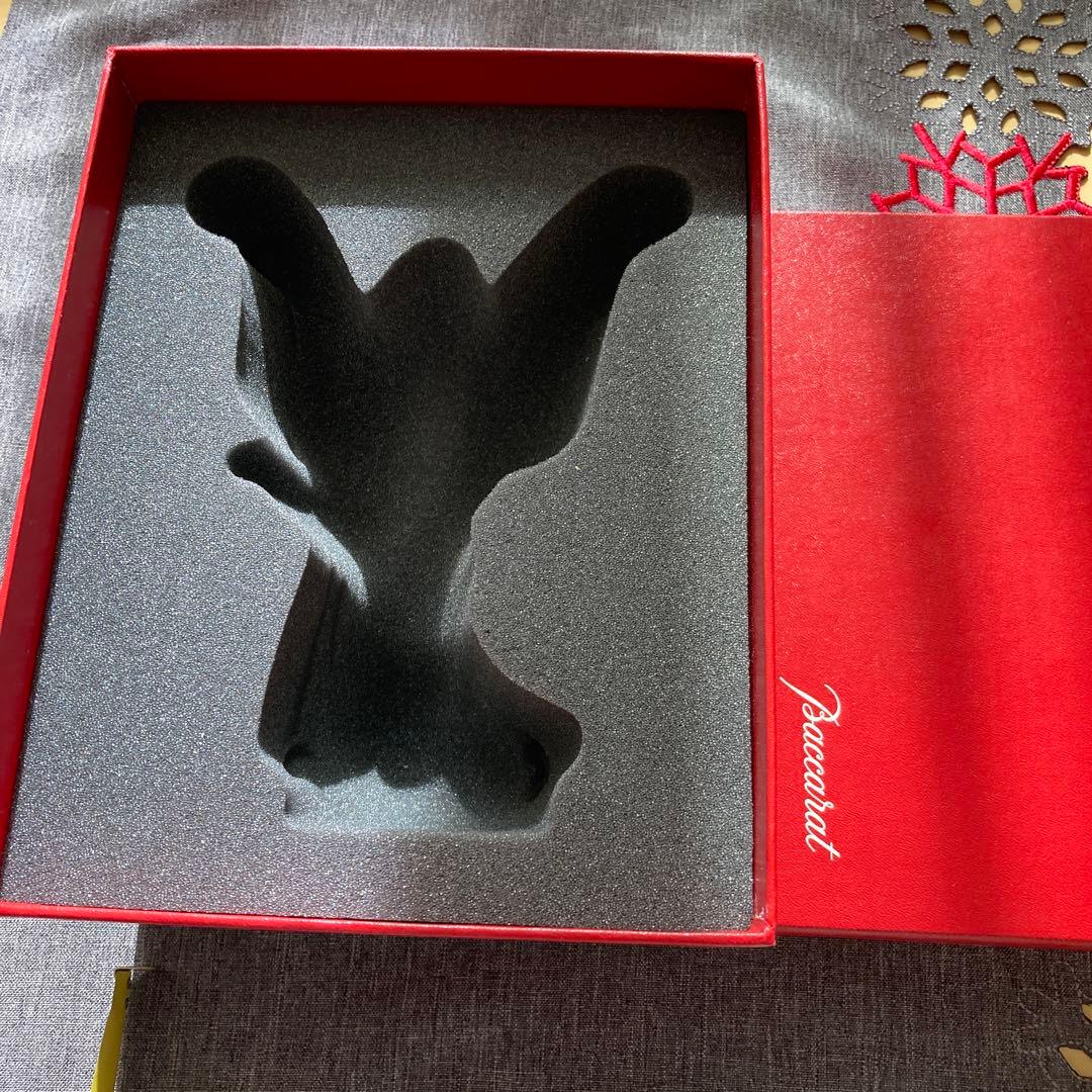 バカラ　Baccarat 大天使　立像　美品　刻印有り　美品　置物　クリスマス