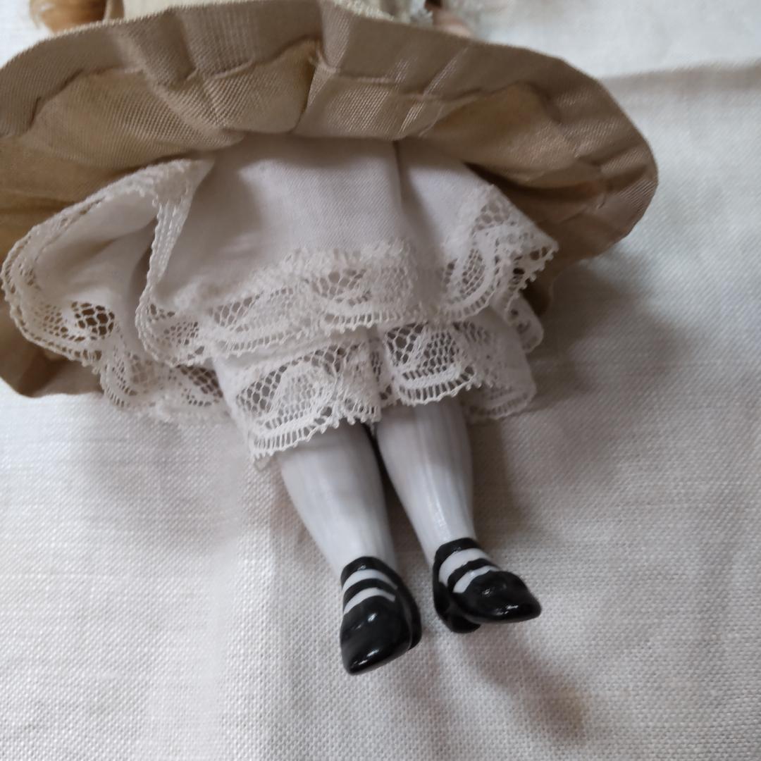 アンティークドール リプロ 人形 海外作家 ビスクドール - メルカリ