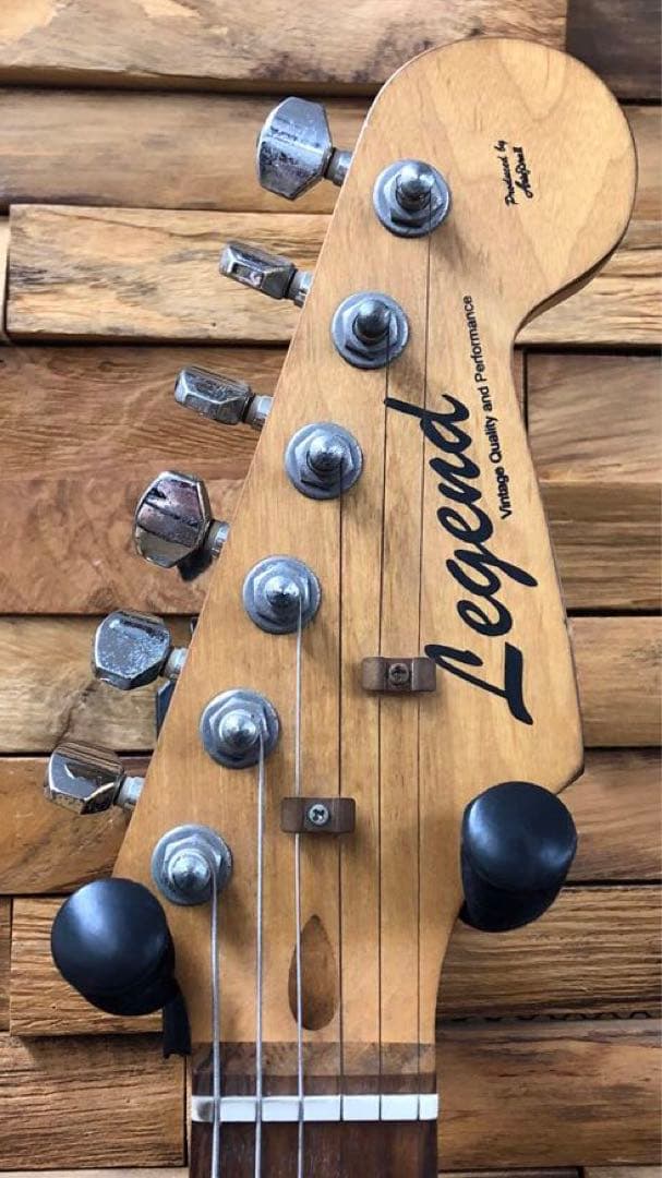 Legend ストラトタイプ 焼けあり ストラトキャスター ダブルカッタウェイ