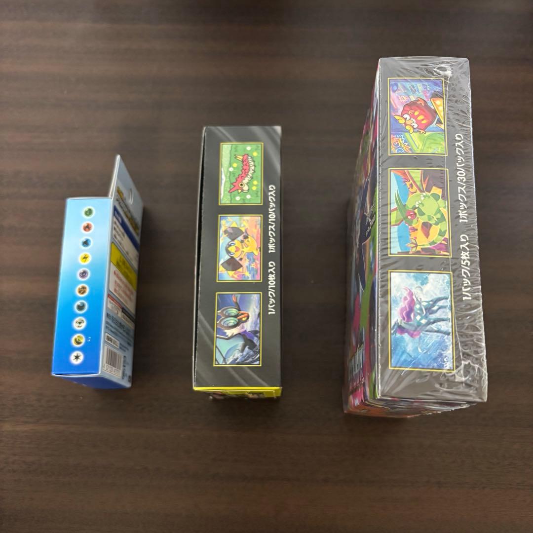 ポケモンカード　未開封　3点セット