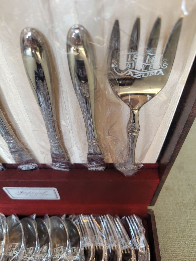 AZUMA インペリアル カトラリー45本 18-18(一部他デザイン商品含む)