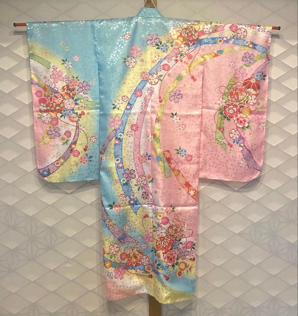 に*あ様 新品未使用 七五三 着物 四つ身