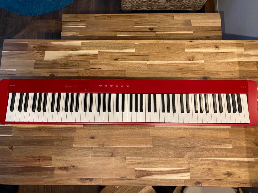 CASIO Privia PX-S1100RD（レッド）88鍵盤 pxs1100rdpuretuki.jpg