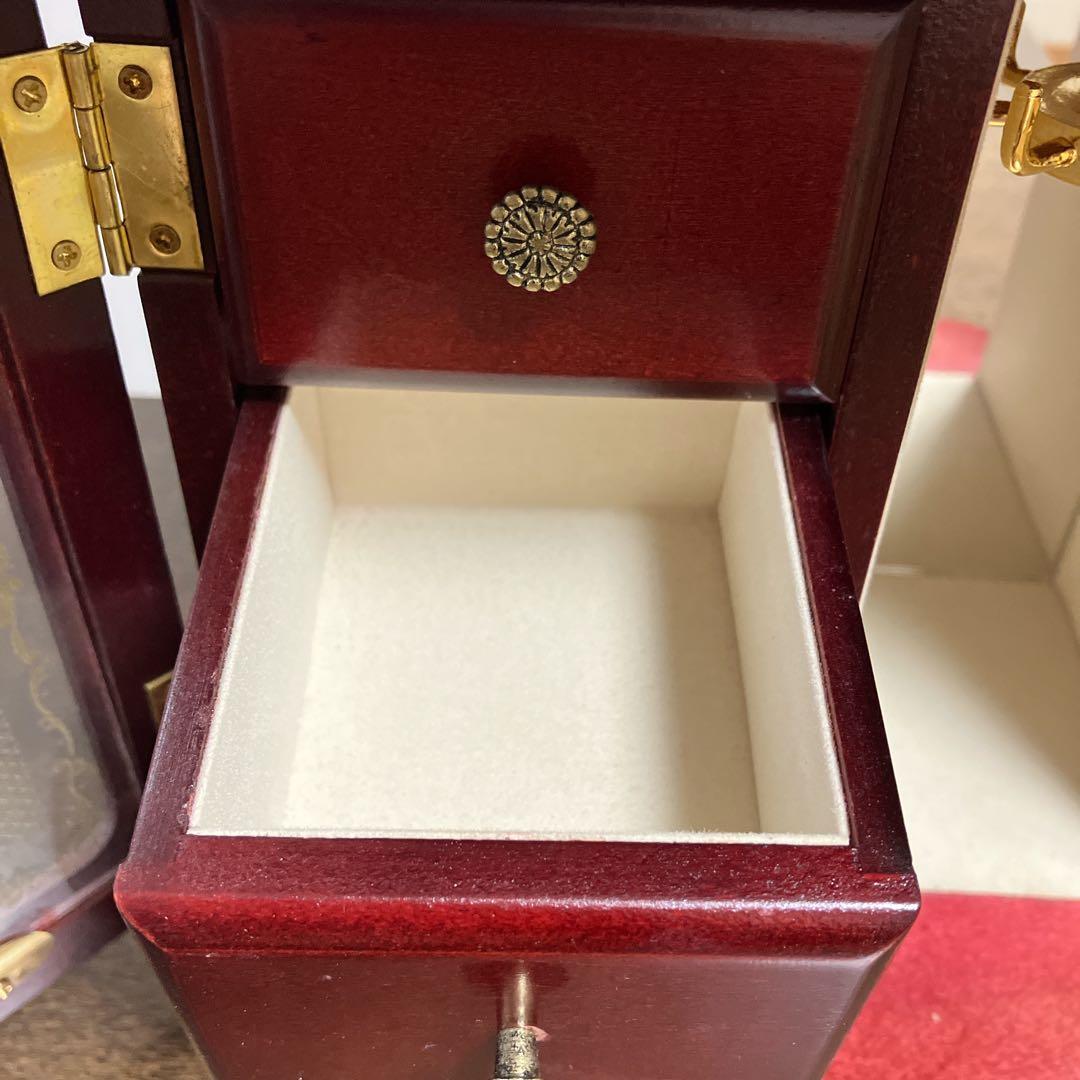 希少 昭和レトロ 木製オルゴール付きジュエリーボックス - メルカリ