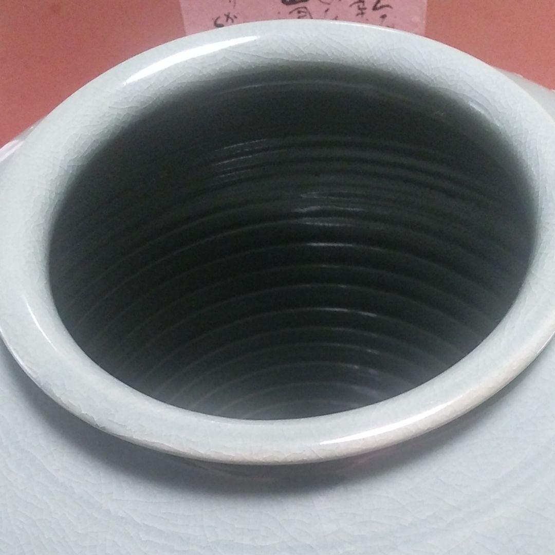 骨董・青磁の飾り壺