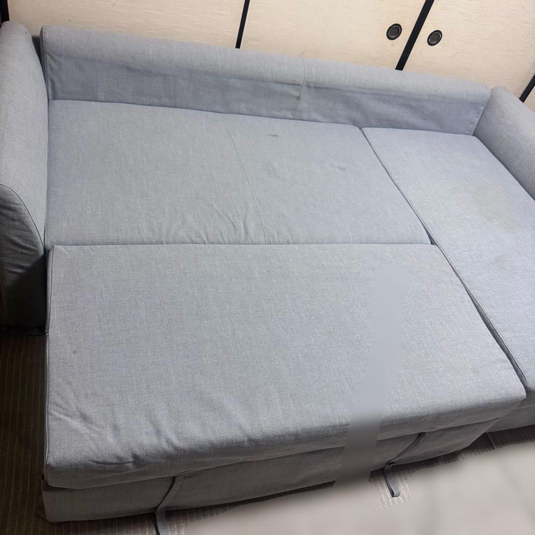 グレー ソファベッド IKEA ホルムスンド　HOLMSUND