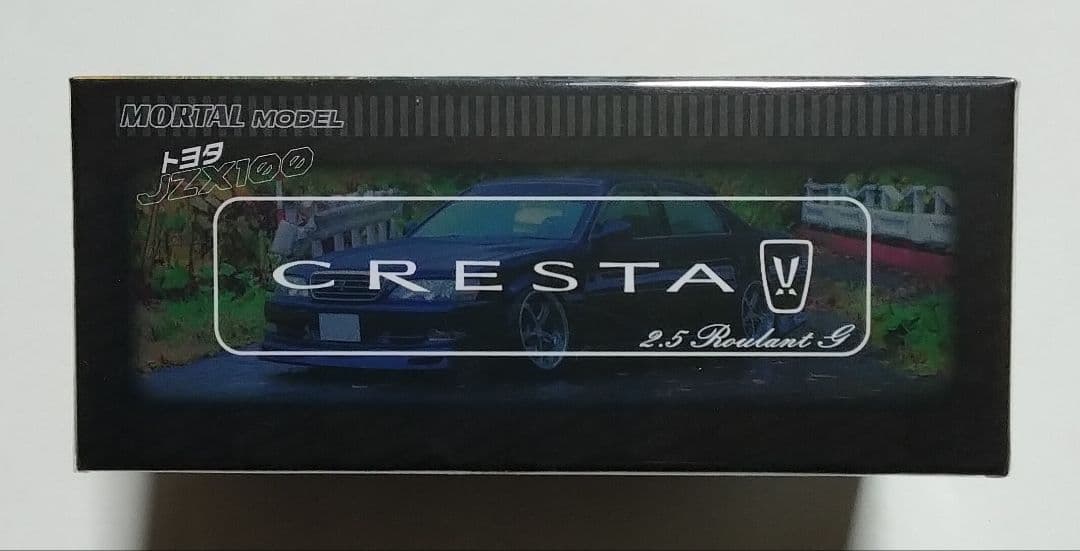 MORTAL MODEL 1/64 トヨタ クレスタ パールブルー JZX100 - メルカリ