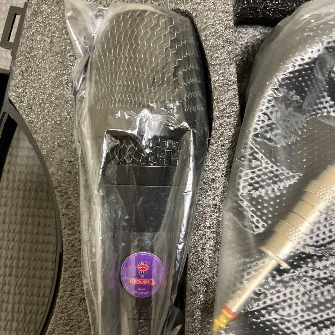 ⭐️最終価格「LIP×LIP」×「カラオケ館」コラボラッピングマイク勇次郎