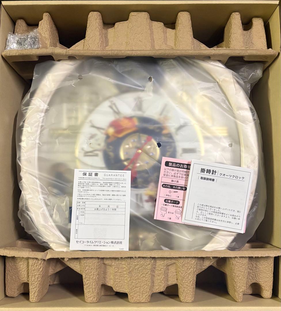 セイコークロック ディズニー 掛時計 FW591A