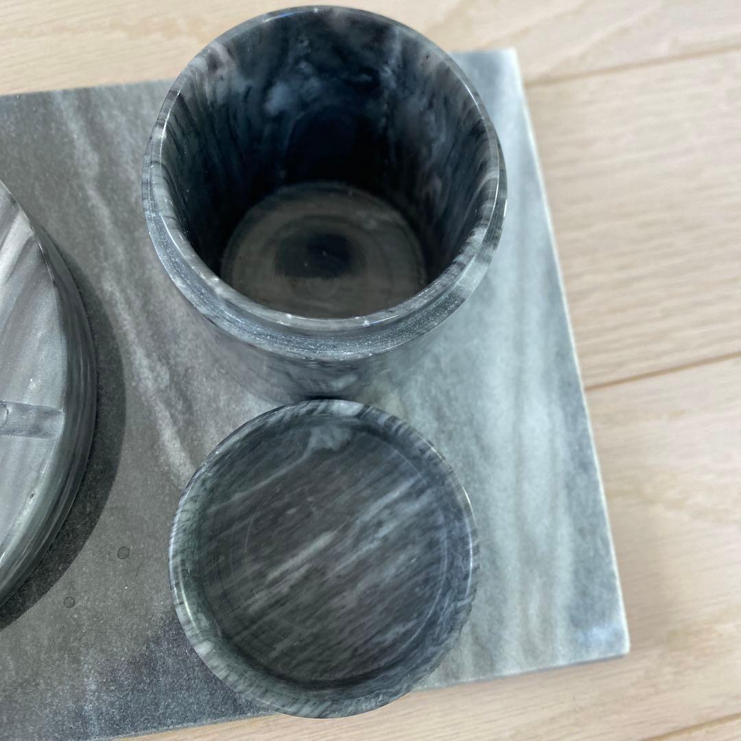 卓上　灰皿　ガスライター　タバコケース　喫煙セット