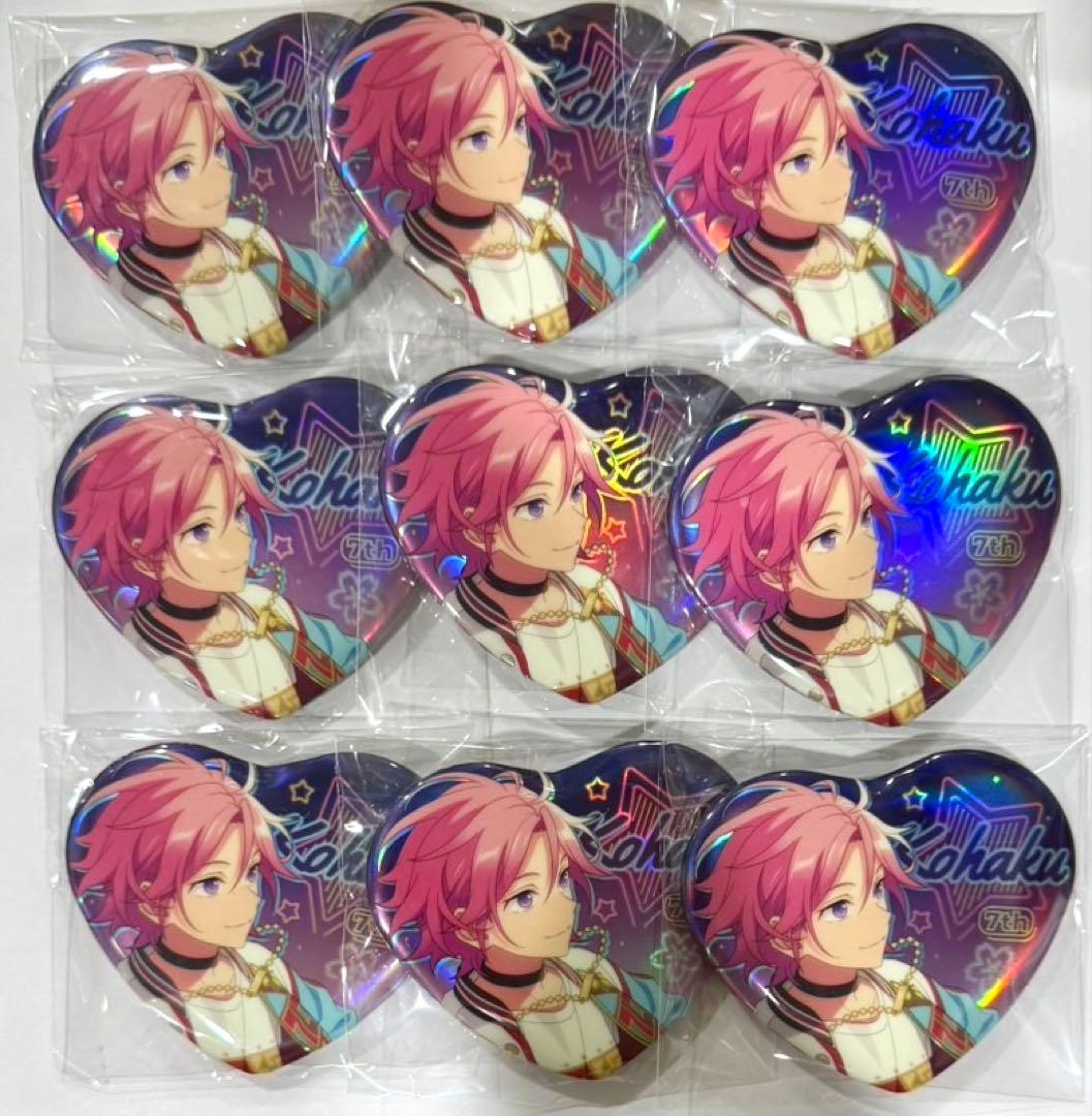 桜河こはく 缶バッジ 中国 7周年 カーニバル ハート缶バッジ - メルカリ
