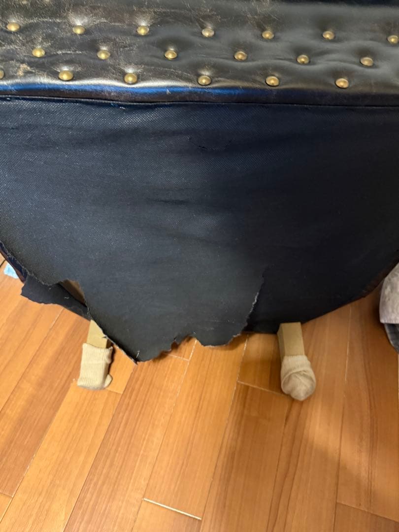 ヴィンテージ ネイビー チェア