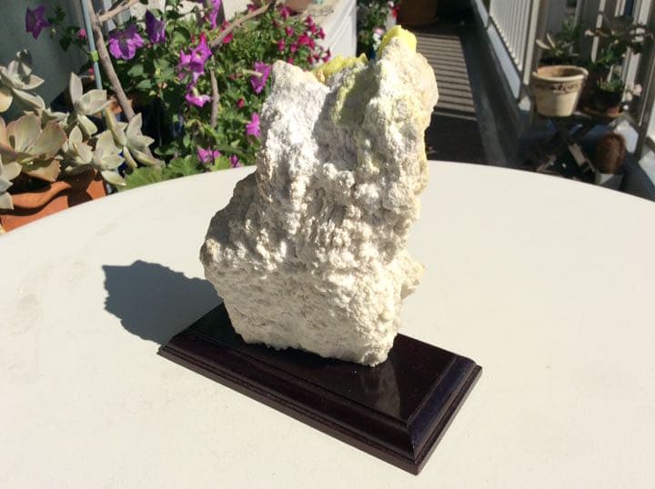 サルファー 硫黄 原石 綺麗な黄色