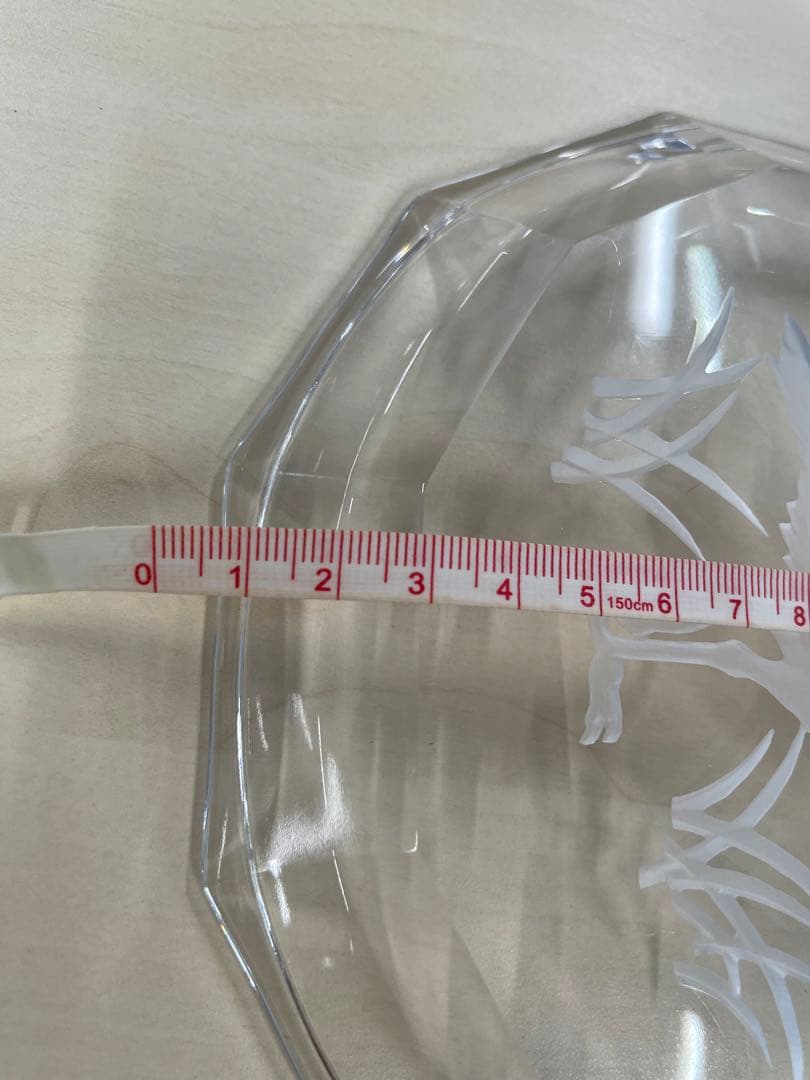 KAGAMI カガミクリスタル　最高級クリスタルガラス　お皿　鳥　鳥柄　プレート