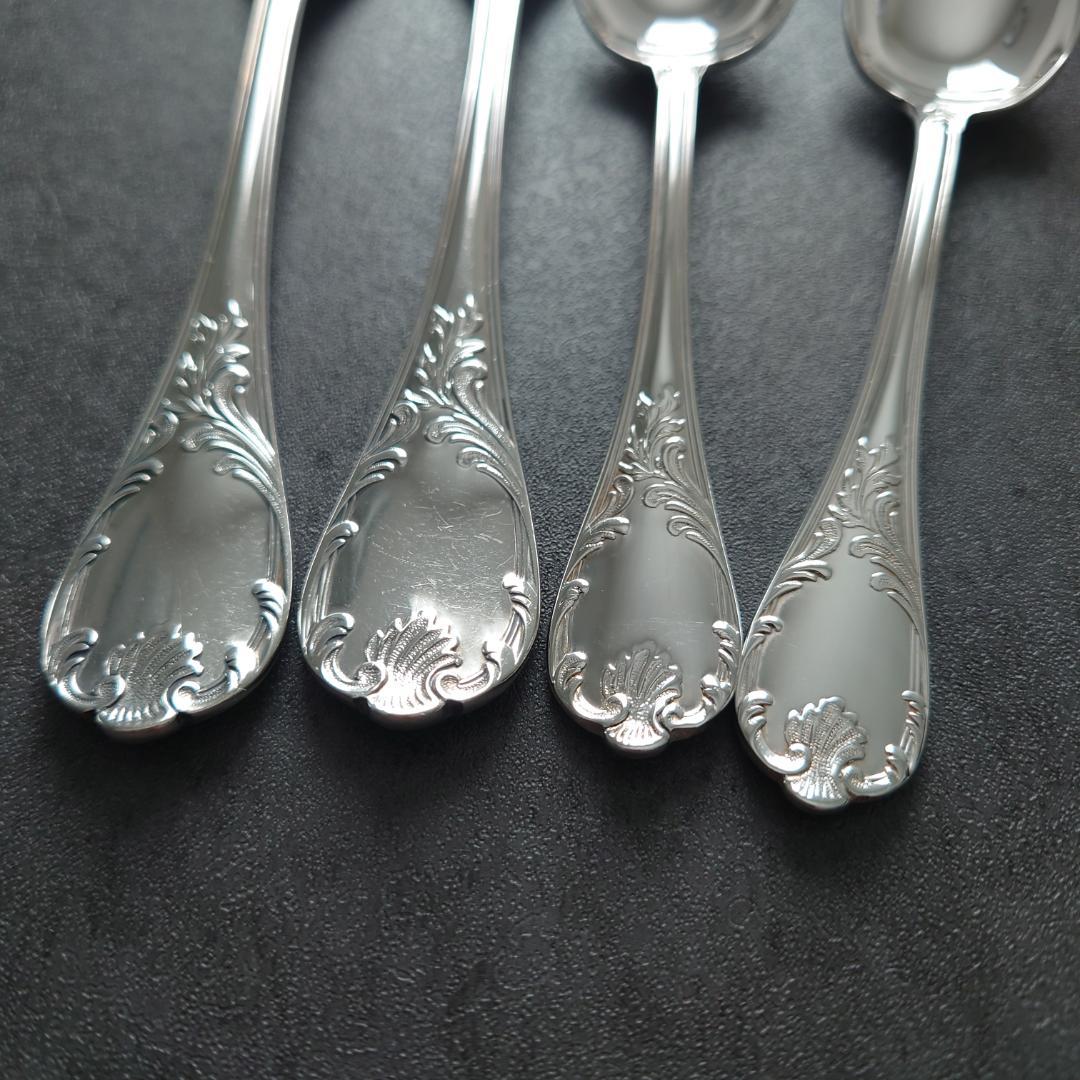 クリストフル マルリー ケーキフォーク コーヒースプーン 計4点