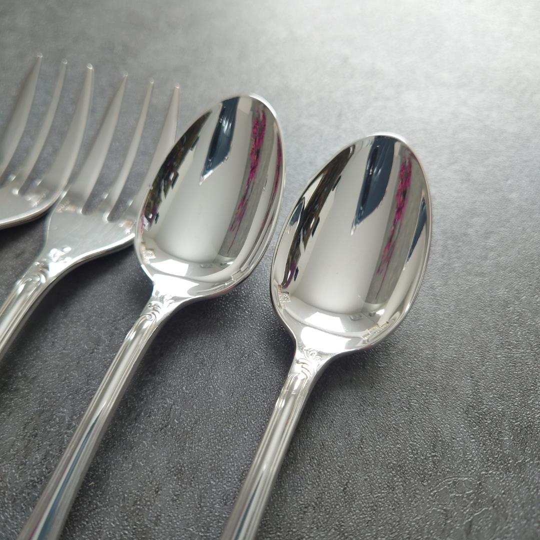 クリストフル マルリー ケーキフォーク コーヒースプーン 計4点