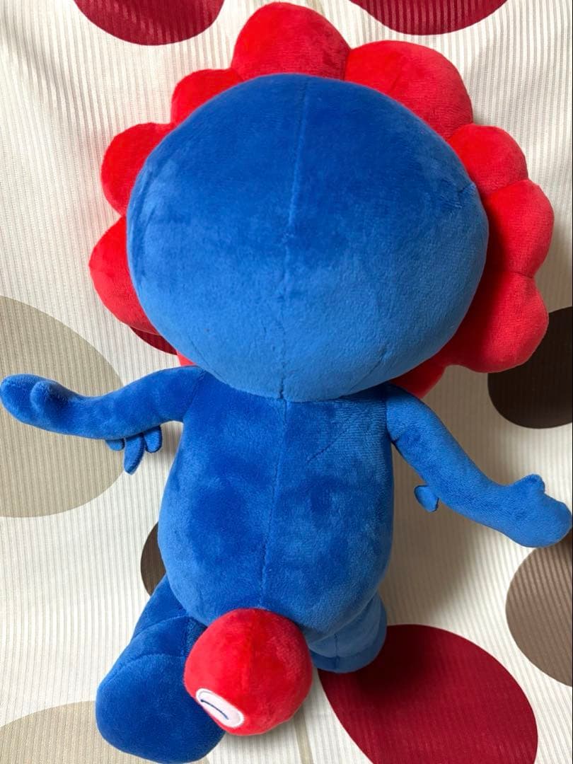 EXPO2025 ミャクミャク BIG ぬいぐるみ 笑顔 - メルカリ