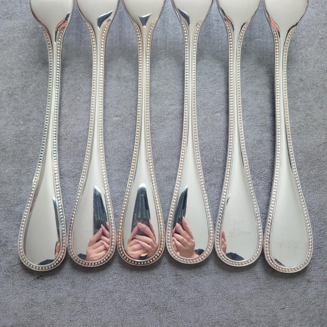 美品 クリストフル パール テーブルフォーク 6点