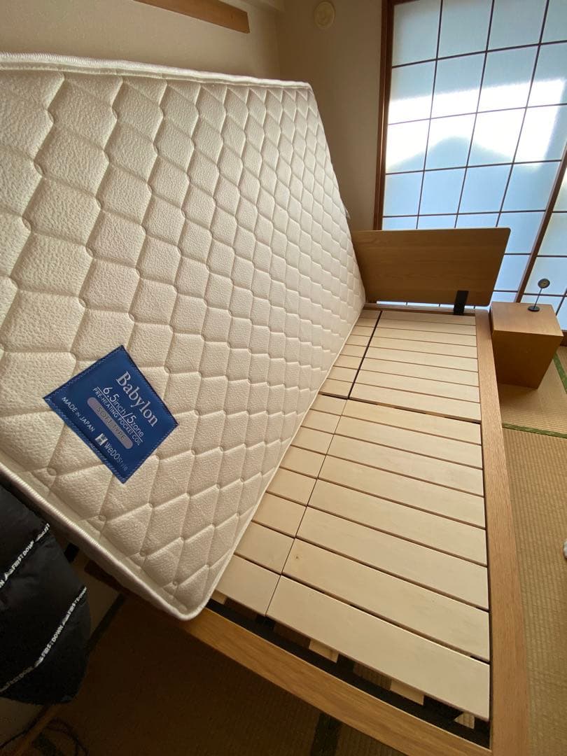 無印良品　ダブルベッドフレーム