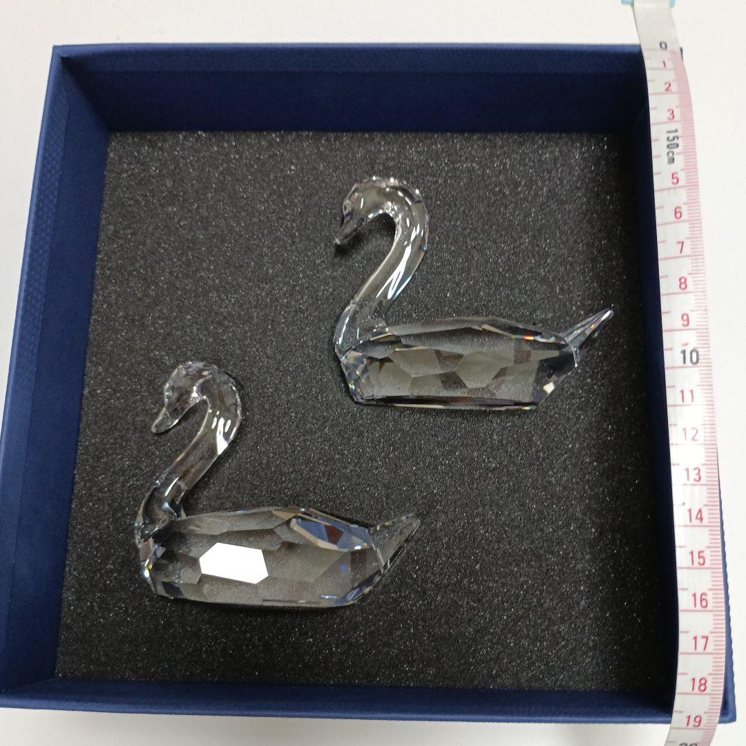Swarovski スワン 置物 2体セット