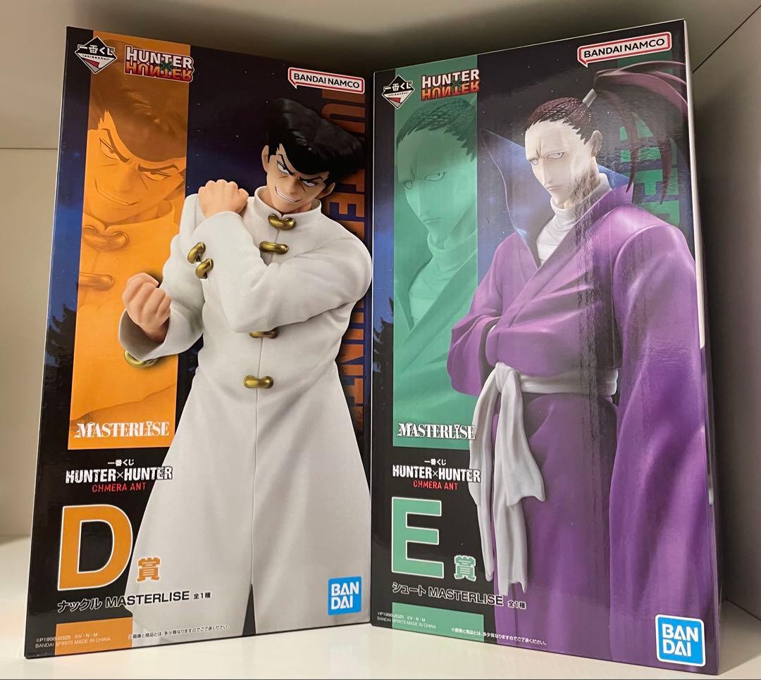 新品未開封 一番くじ HUNTER×HUNTER ナックル&シュート おまけ付き