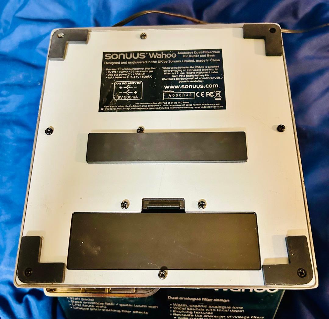 SONUUS Wahoo ワウペダル ノエルギャラガー使用