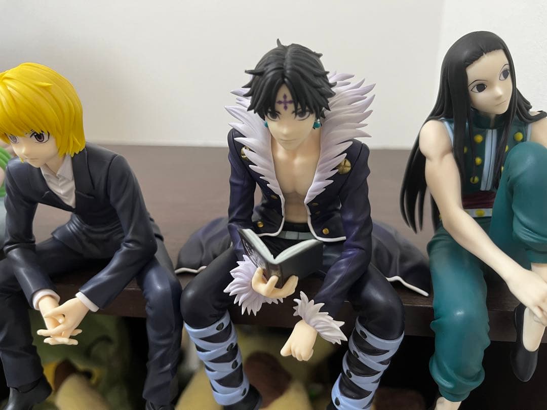 ハンターハンター ぬーどるストッパー フィギュア 全種 ケース&台座