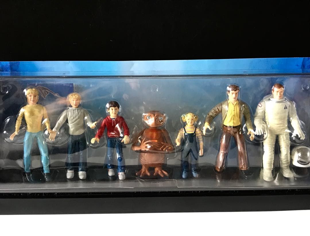 ビンテージ E.T. サウンド・フィギュア 7体セット ケース・箱付き