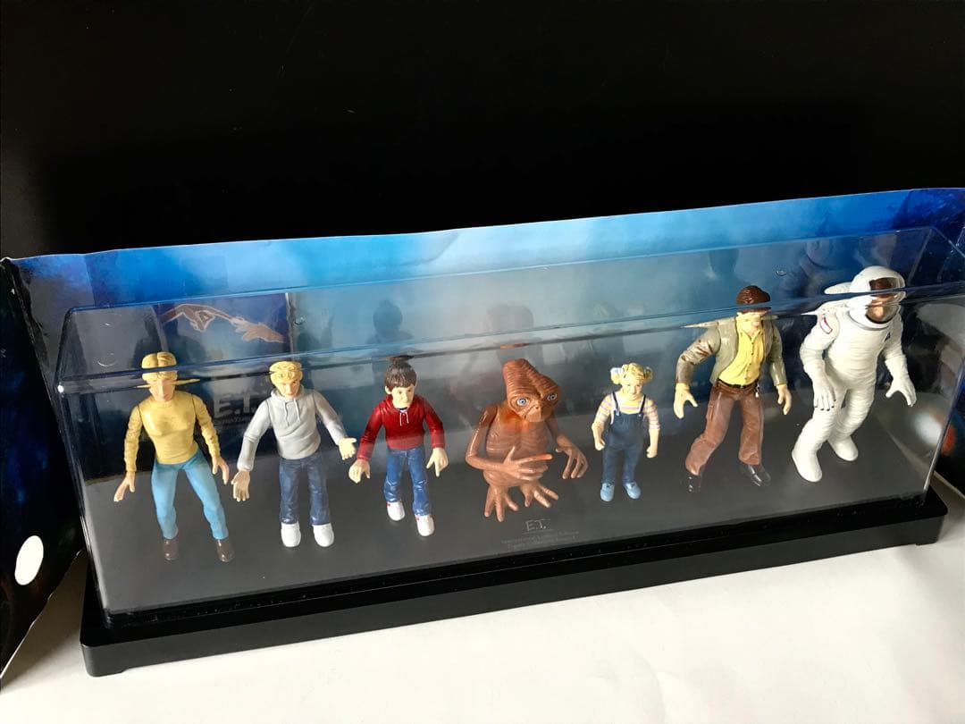 ビンテージ E.T. サウンド・フィギュア 7体セット ケース・箱付き