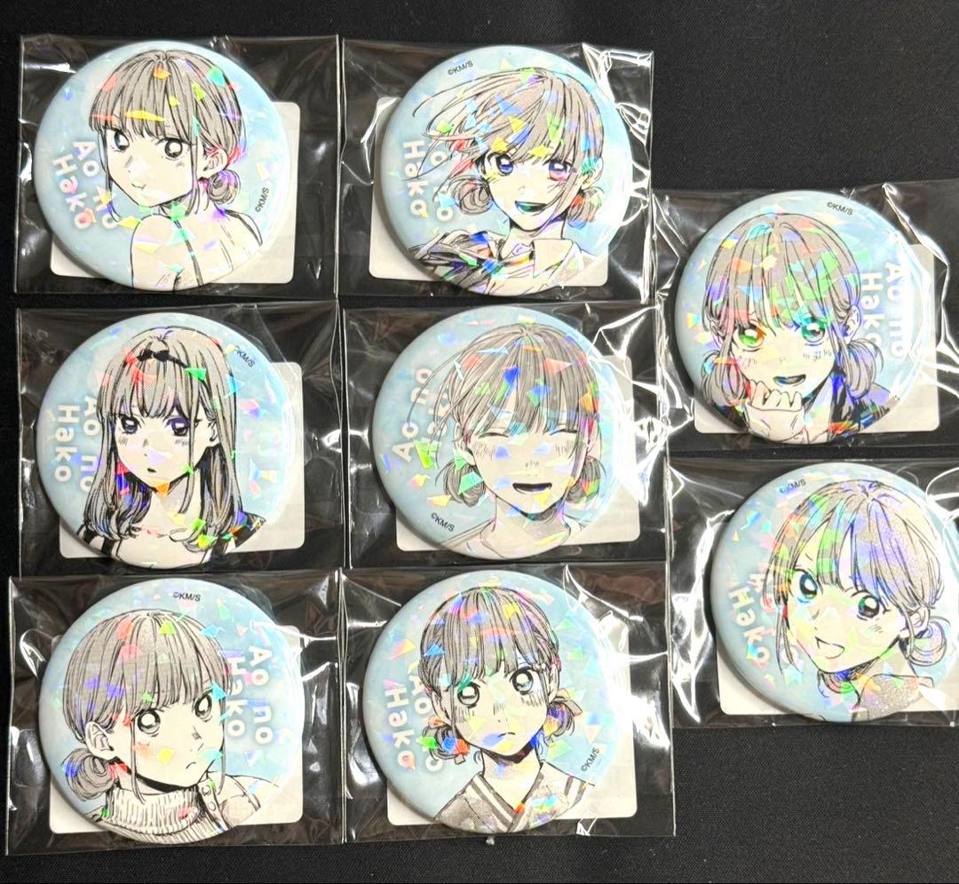 アオのハコ 蝶野雛 オールスター缶バッジ 缶バッジ 8種 - メルカリ