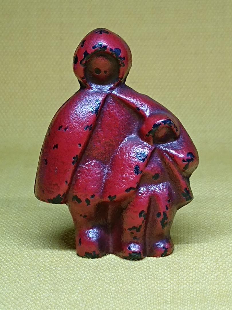 人形　金属　彫像　オブジェ　置物　インテリア　工芸品　美術品　A1302