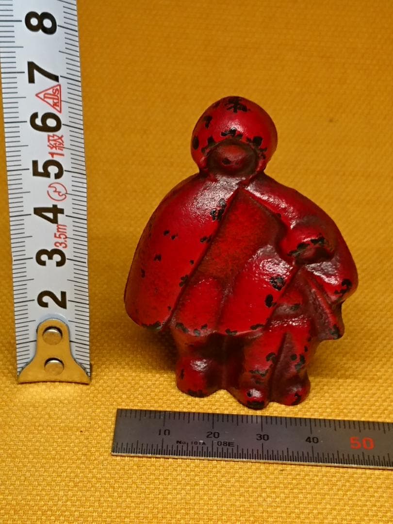 人形　金属　彫像　オブジェ　置物　インテリア　工芸品　美術品　A1302