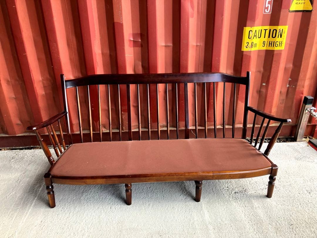 カリモク　コロニアル　3pソファー