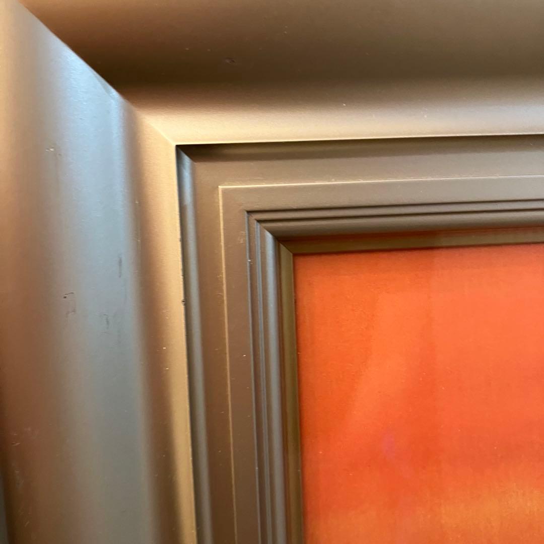 絵画　真作保証 平山郁夫「夕映薬師寺」複製画 P12号 額装 栞付 文化勲章