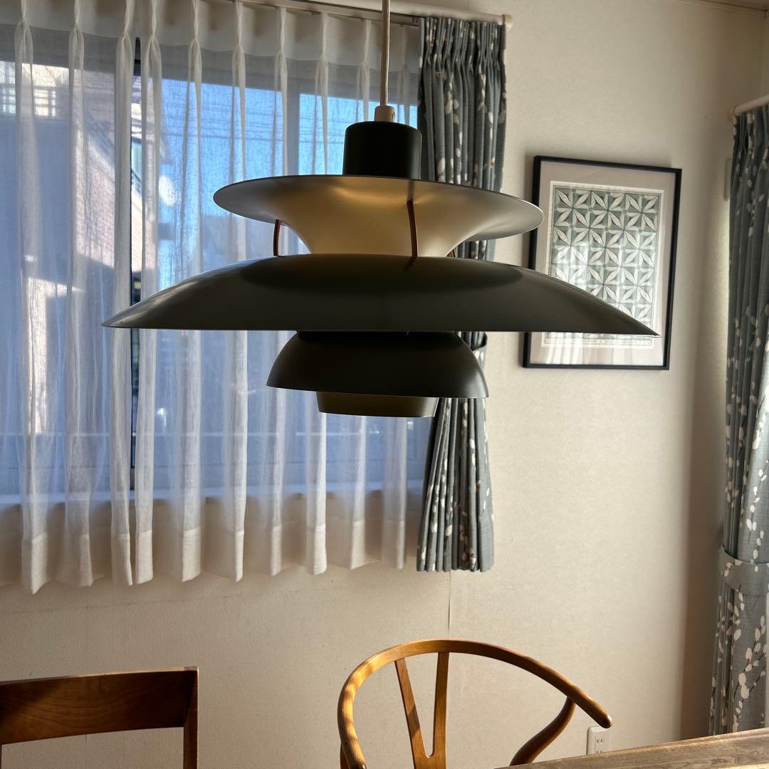 ルイスポールセン　PH5ペンダントライト　新宿伊勢丹購入　オリーブグリーン